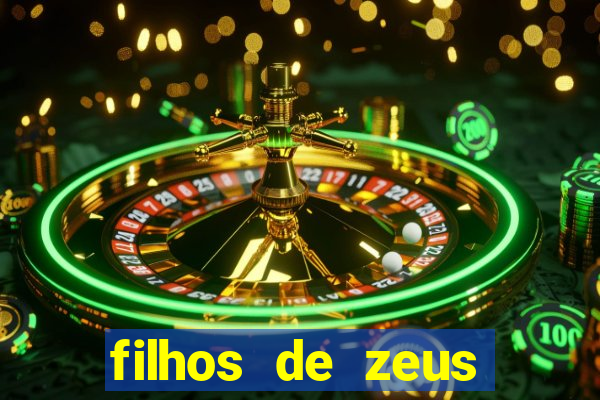 filhos de zeus mitologia grega